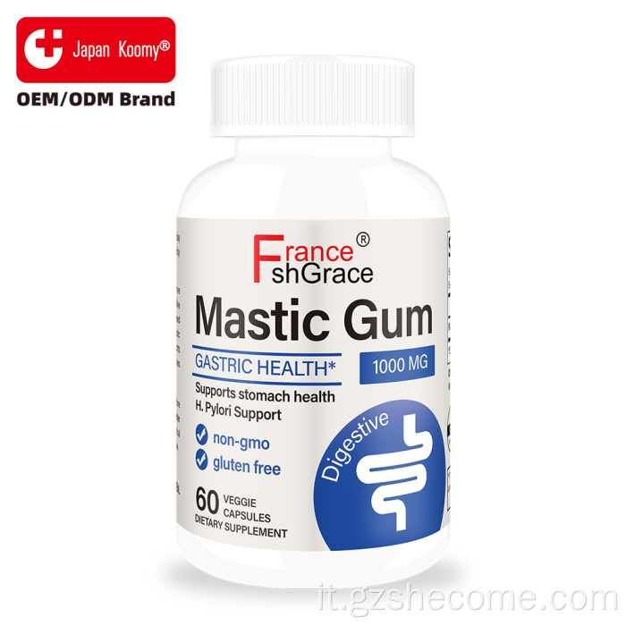 Shecome Mastic Gum Capsule Supporto per la salute dello stomaco